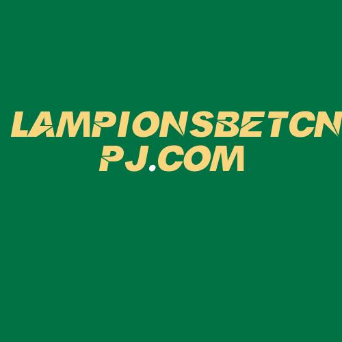 Logo da LAMPIONSBETCNPJ